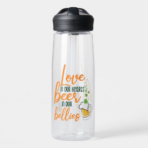 Love & Beer St. Patrick's Day Fun-61146 Hoodie Waterfles