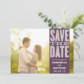 LOVE | BEWAREN VAN DE DATUM VAN AANKONDIGING (Staand voorkant)