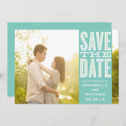  LOVE | BEWAREN VAN DE DATUM VAN AANKONDIGING (Voorkant / Achterkant)