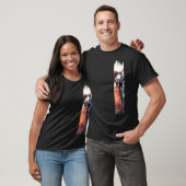 Love Beyond Life penseelstreekverf T-shirt (Unisex)