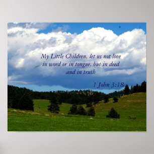Love Bible Verse Poster