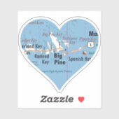 Love Big Pine Key Sticker (Vel)