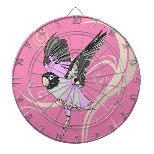 Love Bird Dartbord (Voorkant)