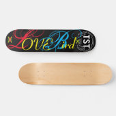 LOVE BIRD-skateboard, 7¾-inch deck Skateboard (Horizontaal)