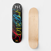 LOVE BIRD-skateboard, 7¾-inch deck Skateboard (Voorkant)