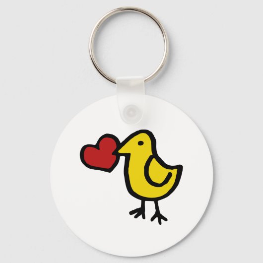 Love Bird Sleutelhanger (Voorkant)