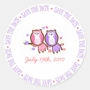 Love Bird Stickers - Gepersonaliseerd - Gepersonal