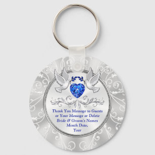 Love Bird Wedding Favors, Wedding Sleutelhanger Fa