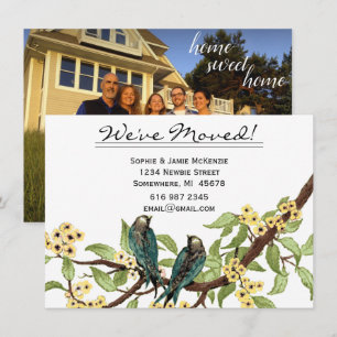  Love Bird Your Photo on Back We hebben ons verpla Kaart