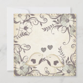 Love Birds Bruiloft (leeg) (Voorkant)