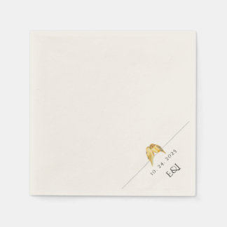 Love Birds' Cocktail Hour Servet