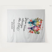 Love Birds. Jij was altijd de ONE! Wandkleed (Voorkant (horizontaal))