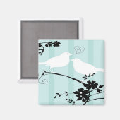 Love Birds Magneet (Voorkant / Achterkant)