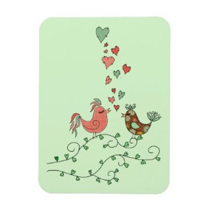 Love Birds Magneet