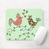 Love Birds Muismat (Met muis)