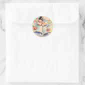 Love Birds Ronde Sticker (Tas)