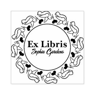 Love Birds Rubberstempel