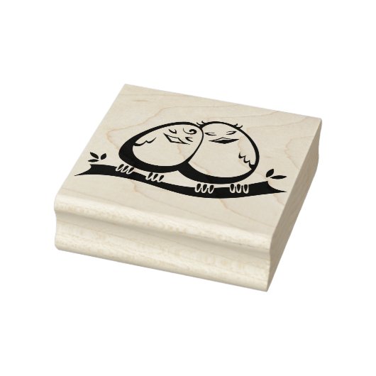 Love Birds Rubberstempel (Stempel)