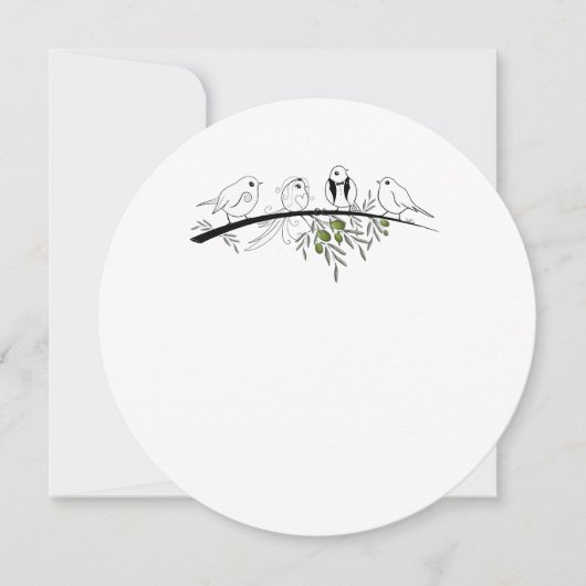 Love Birds Save The Date (Voorkant)