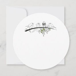 Love Birds Save The Date