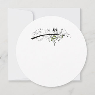 Love Birds Save The Date