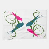 Love Birds Theedoek (Horizontaal)