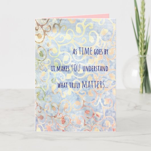 Love Birthday Card, carte d'amitié (Devant)