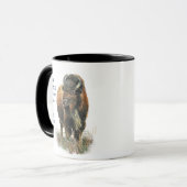 Love BISON BUFFALO tellement je me moque Citer Mug (Devant gauche)