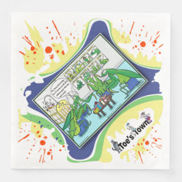 Love Bites… Literally | Dry Logic Humor Dinner Servet