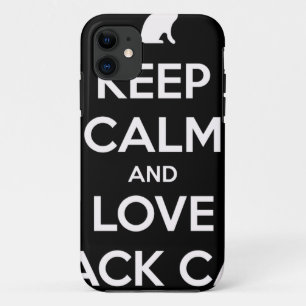 Love Black Cats iPhone 11 Hoesje