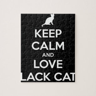 Love Black Cats Legpuzzel