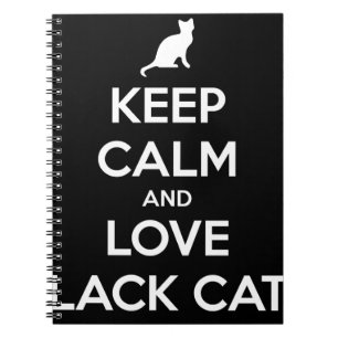 Love Black Cats Notitieboek