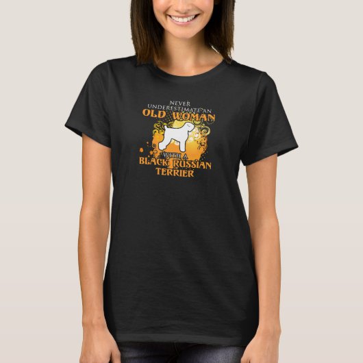 Love Black Russian Terrier Funny Gift T-shirt (Voorkant)