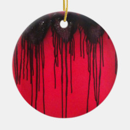 Love Bleeds Black Keramisch Ornament