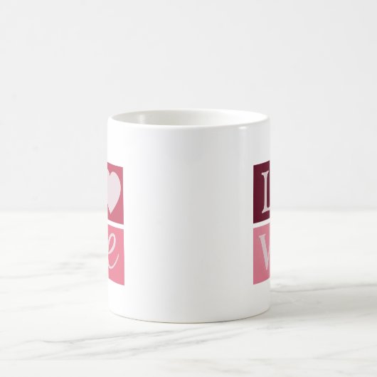 LOVE Block Heart Mug (Centre)