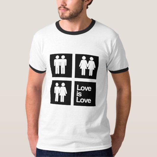 Love Blocks T-shirt (Voorkant)