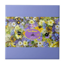 Love Blooms Tegeltje