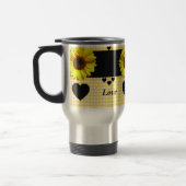 Love Blossoms Tournesol Tourisme Mug (Gauche)