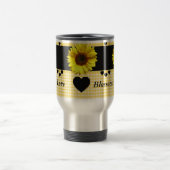 Love Blossoms Tournesol Tourisme Mug (Centre)