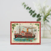 Love Boat Valentijn Briefkaart (Staand voorkant)