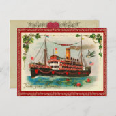 Love Boat Valentijn Briefkaart (Voorkant / Achterkant)