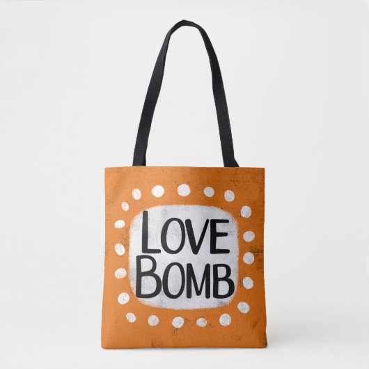 Love Bomb Canvas tas (Voorkant)