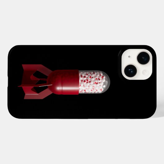 Love Bomb Case-Mate iPhone Case (Achterkant (horizontaal))