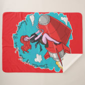 Love Bombing Sherpa Deken (Voorkant (horizontaal))