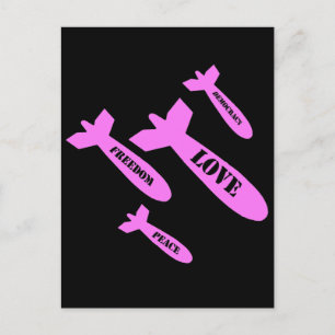 Love Bombs Briefkaart