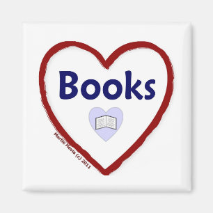 Love Books Magneet