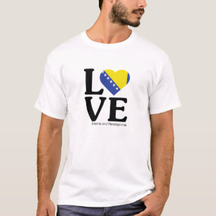 Love Bosnia and Herzegovina T-shirt