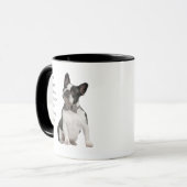Love Boston Terriers Dogs Zoveel Fun Quote Mok (Voorkant links)