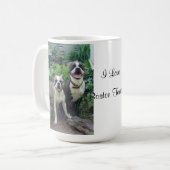 Love Boston Terriers, Mok (Voorkant links)