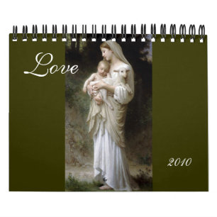 Love, Bouguereau 2010 Calendar Kalender